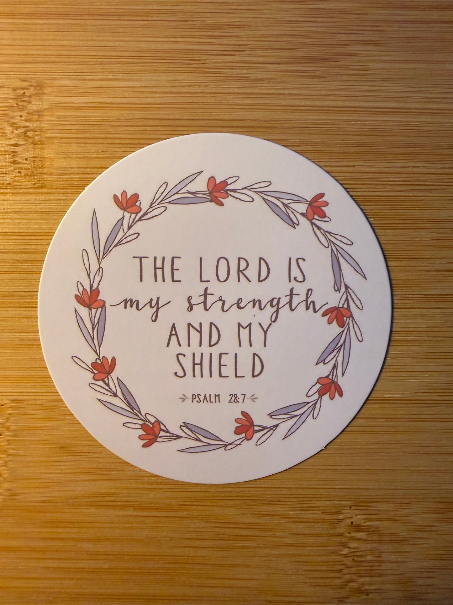 Bible verse cardstock